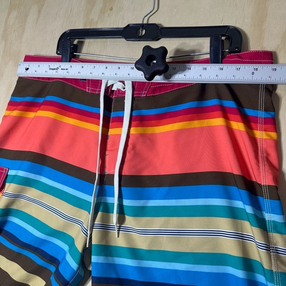Sperry Top-Sider Santa Monica Stripe Board Shorts Size 36 - Picture 3 of 8